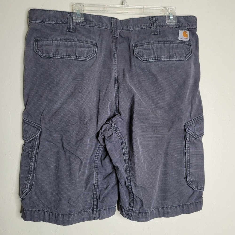 Carhartt Mens 38 Vintage Gray Relaxed Fit Shorts 40 x 11 Measured